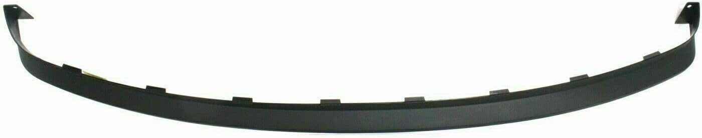 Front Bumper Lower Valance + Extension Textured Fog Light Left Driver And Right Passenger Side Direct Replacement Compatible With 2004-2012 Chevrolet Colorado GM1000722 GM2592135