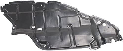 Set of 2 Front Engine Splash Shield Under Cover Plastic Left Driver & Right Passenger Side Direct Replacement Compatible with 2007-2010 Toyota Camry TO1228135 TO1228134