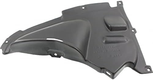 Front Lower Section Fender Liner Plastic Right Passenger Side Direct Replacement Compatible With 2012-2019 BMW 3-Series BM1251127 51717260740