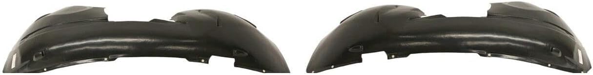 Set Of 2 Front Fender Liner Right Passenger & Left Driver Side Direct Replacement Compatible With 2008-2020 Dodge Grand Caravan / 2008-2016 Chrysler Town & Country CH1249147 CH1248147
