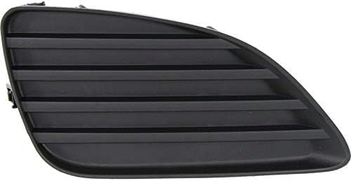 Set Of 2 Front Fog Light Cover Textured Left Driver & Right Passenger Side Direct Replacement Compatible With 2010-2011 Toyota Camry TO1038130 TO1039130 5212706140 5212806140