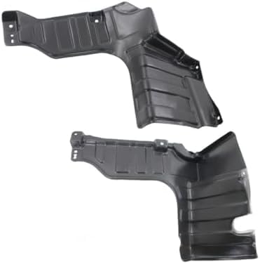 Set of 2 Front Engine Splash Shield Under Cover Rear Section Left Driver & Right Passenger Side Direct Replacement Compatible with 2011-2013 Hyundai Elantra/Coupe / 2013-2015 GT