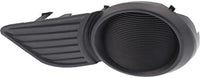 Front Fog Light Cover Plastic Left Driver Side Direct Replacement Compatible With 2011-2017 Toyota Sienna TO1038169 5212808020