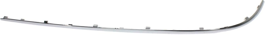 Rear Bumper Outer Impact Strip Molding Chrome Left Driver Side Direct Replacement Compatible with 2003-2006 Mercedes Benz E-Class 21188003129744