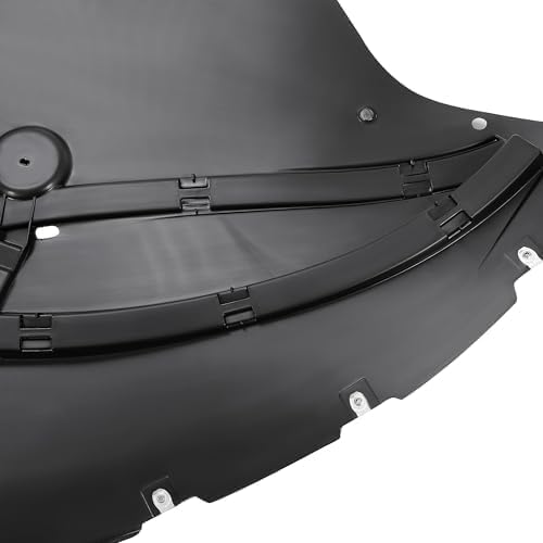 Front Engine Splash Shield Under Cover Direct Replacement Compatible with 2015-2017 Ford Mustang FO1228144 FR3Z17626B