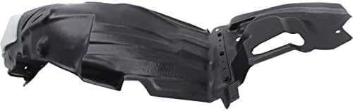 Set Of 2 Front Fender Liner Right Passenger & Left Driver Side Direct Replacement Compatible With 2017-2019 Toyota Corolla TO1248210 TO1249210 5387602660 5387502610