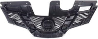 Front Grille Primed With Chrome Molding Plastic Direct Replacement Compatible With 2014-2015 Nissan Rogue NI1200258 623104BA0A