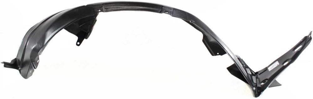Front Fender Liner Right Passenger Side Direct Replacement Compatible with 2007-2013 Nissan Altima NI1251135 63840ZX00A
