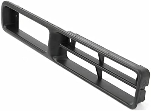 Front Bumper Brackets + Fog Light Molding Bezels Primed Left Driver & Right Passenger Side Direct Replacement Compatible With 1995-1997 Nissan Pickup