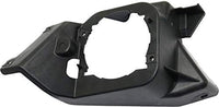 Set of 2 Front Fog Light Bracket Textured Plastic Left Driver & Right Passenger Side Direct Replacement Compatible with 2012-2014 Honda CR-V HO2603102 HO2602102