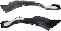 Set Of 2 Front Fender Liner Right Passenger & Left Driver Side Direct Replacement Compatible With 2014-2016 Hyundai Elantra HY1249133 HY1248133 868123X700 868113X700