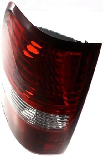 Tail Light Assembly Lens And Housing Left Driver Side Direct Replacement Compatible With 2004-2006 Ford F-150 FO2800182 5L3Z13405CA 6L3Z13405BA