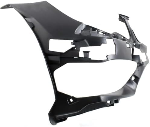 Set of 2 Front Bumper Cover Support Bracket Plastic Left Driver & Right Passenger Side Direct Replacement Compatible with 2014-2017 Mercedes Benz E-Class MB1043115 MB1042115