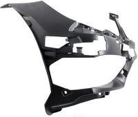 Set of 2 Front Bumper Cover Support Bracket Plastic Left Driver & Right Passenger Side Direct Replacement Compatible with 2014-2017 Mercedes Benz E-Class MB1043115 MB1042115