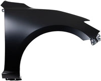 Front Fender Primed Steel Right Passenger Side Without Signal Light Hole Direct Replacement Compatible With 2014-2018 Mazda 3 MA1241172 BJS752111