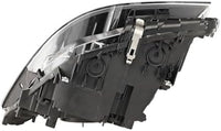 Front Headlight Assembly Halogen Right Passenger Side Direct Replacement Compatible With 2011-2013 BMW 5-Series BM2503174 63117203244