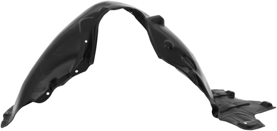 Front Fender Liner Right Passenger Side Direct Replacement Compatible With 2015-2016 Hyundai Genesis / 2017 G80 HY1249174 86812B1000