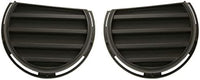 Set Of 2 Front Fog Light Cover Textured Left Driver & Right Passenger Side Direct Replacement Compatible With 2006-2011 Chevrolet HHR GM1039111 GM1038111 22714710 22714709