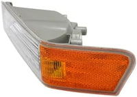 Set Of 2 Front Corner Light Lens And Housing Left Driver & Right Passenger Side Direct Replacement Compatible With 2007-2017 Jeep Patriot CH2527102 CH2526102 68004180AC 68004181AC