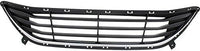 Front Bumper Grille Textured Shell with Chrome Insert Direct Replacement Compatible With 2011-2013 Hyundai Elantra HY1036115 865603Y000