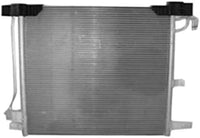 Front AC Condenser Aluminum Core Direct Replacement Compatible With 2011-2017 Nissan Juke NI3030168 921103DD0A