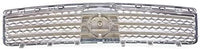 Front Grille Assembly Chrome Shell & Painted Dark Gray Insert Direct Replacement Compatible With 2009-2011 Nissan Maxima NI1200231 620709N00A