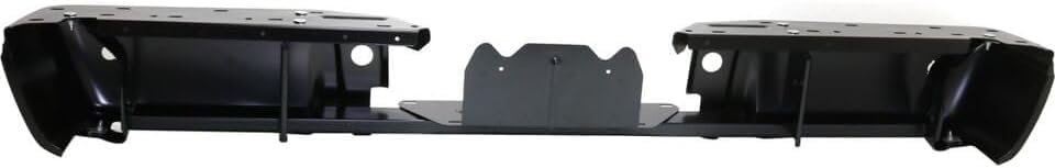 Step Bumper Face Bar Primed Steel With Reinforcement & Object Sensor Holes Direct Replacement Compatible With 2008-2016 Ford F-Series Super Duty FO1102370 9C3Z17906CPTM