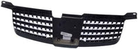 Front Grille Gray Shell And Insert Plastic Direct Replacement Compatible With 2004-2006 Nissan Sentra NI1200214 NI1200218 620706Z500 620706Z51A