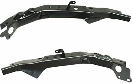 Set Of 2 Front Radiator Support-Side Panel Right Passenger & Left Driver Side Direct Replacement Compatible With 2013-2018 Altima / 2016-2023 Nissan Maxima NI1225205 NI1225204