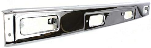 Front Bumper Chrome Steel Direct Replacement Compatible With 1984-1988 Toyota Pickup TO1002116 5211189139