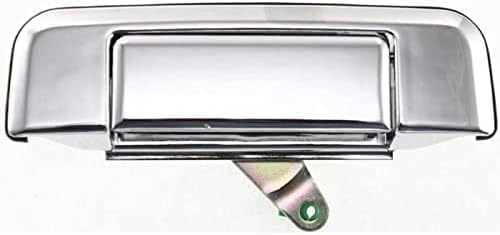 Tailgate Handle Chrome Plastic Direct Replacement Compatible with 1989-1995 Toyota Pickup TO1915104 690900K060