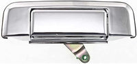 Tailgate Handle Chrome Plastic Direct Replacement Compatible with 1989-1995 Toyota Pickup TO1915104 690900K060