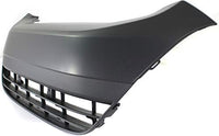 Front Bumper Grille Primed Plastic Direct Replacement Compatible With 2010-2014 Honda Insight HO1036108 71105TM8A01ZA