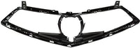 Front Grille Frame Textured Plastic Direct Replacement Compatible With 2018-2020 Acura TLX AC1200131 71121TZ3A11