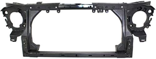 Front Radiator Support Assembly Plastic With Steel Direct Replacement Compatible With 2007-2018 Jeep Wrangler CH1225213 55077976AC 55077976AF