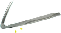 Set Of 2 Front Bumper Molding Chrome Left Driver & Right Passenger Side Direct Replacement Compatible With 2016-2023 Mazda CX-9 MA1046103 MA1047103 TK5050130A TK5050120A