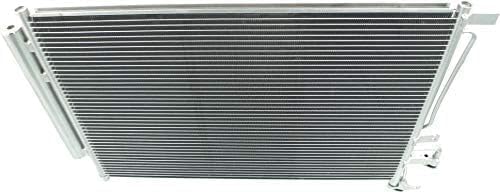 Front A/C Condenser Aluminum Core Direct Replacement Compatible With 2008-2010 Saturn Vue / 2012-2015 Chevrolet Captiva Sport GM3030277 20759645