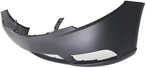 Front Bumper Cover Primed Direct Replacement Compatible With 2010-2013 Kia Forte KI1000145 865111M000