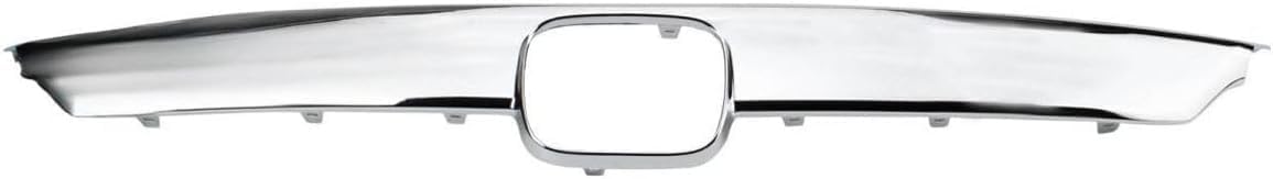 Front Center Grille Trim Molding Chrome Direct Replacement Compatible With 2018-2020 Honda Accord HO1210157 71122TVAA01