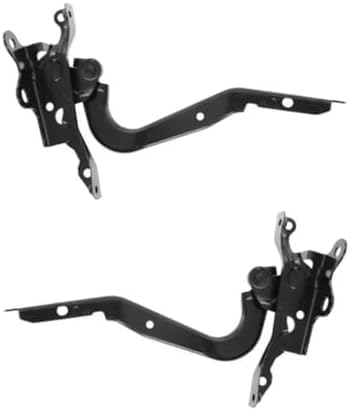 Set of 2 Front Hood Hinge Assembly Steel Left Driver & Right Passenger Side Direct Replacement Compatible with 2008-2015 Scion xB SC1236103 SC1236102 5341012580 5342012570