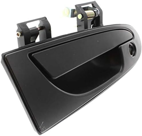 Front Exterior Door Handle Smooth Black Right Passenger Side Direct Replacement Compatible with 1995-1997 Mitsubishi Eclipse MI1311110 MR712053 MB913152