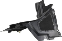 Front Section Fender Liner Air Extension Spoiler Left Driver Side Direct Replacement Compatible With 2012-2015 Audi A6 / S6 AU1242100 4G0853887C