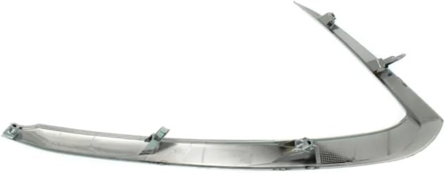 Set Of 2 Front Bumper Molding Chrome Left Driver & Right Passenger Side Direct Replacement Compatible With 2016-2023 Mazda CX-9 MA1046103 MA1047103 TK5050130A TK5050120A