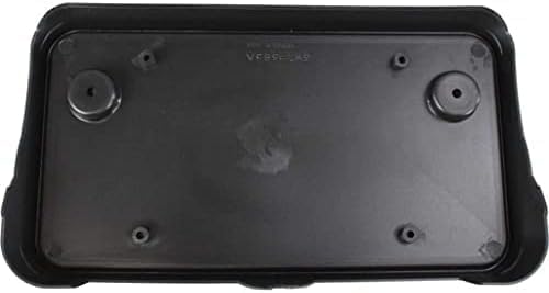 Front License Plate Bracket Plastic Direct Replacement Compatible with 2003-2011 Lincoln Town Car FO1068117 3W1Z17A385AAB