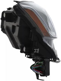 Front Head Light Lens And Housing Halogen Right Passenger Side Direct Replacement Compatible With 2006-2008 Lexus IS250 / IS350 LX2503132 8113053270