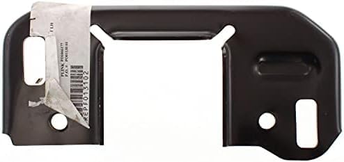 Set of 2 Front Bumper Bracket Steel Left Driver & Right Passenger Side Direct Replacement Compatible with 2010-2014 Ford F-150 FO1066177 FO1067177 9L3Z5D059AA 9L3Z5D058AA