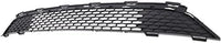 Front Bumper Grille With Honey Comb Design Without Parking Aid Sensor Holes Direct Replacement Compatible With 2015-2022 Chrysler 300 CH1036142 68227272AB