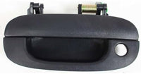 Set of 2 Front Exterior Door Handle Smooth Black with Keyhole Right & Left Side Direct Replacement Compatible with 1994-2001 Dodge Ram 1500/1994-2002 2500 3500 55275022-PFM