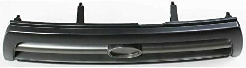 Front Grille Assembly Painted Gray Shell And Insert Direct Replacement Compatible With 1996-1998 Toyota 4Runner TO1200203 5311135340