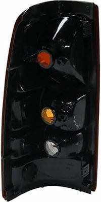 Set Of 2 Tail Light Lens And Housing Fleetside Right & Left Side Direct Replacement Compatible With 1999-2002 Chevrolet Silverado / 1999-2003 GMC Sierra 1500 2500 19169018-PFM